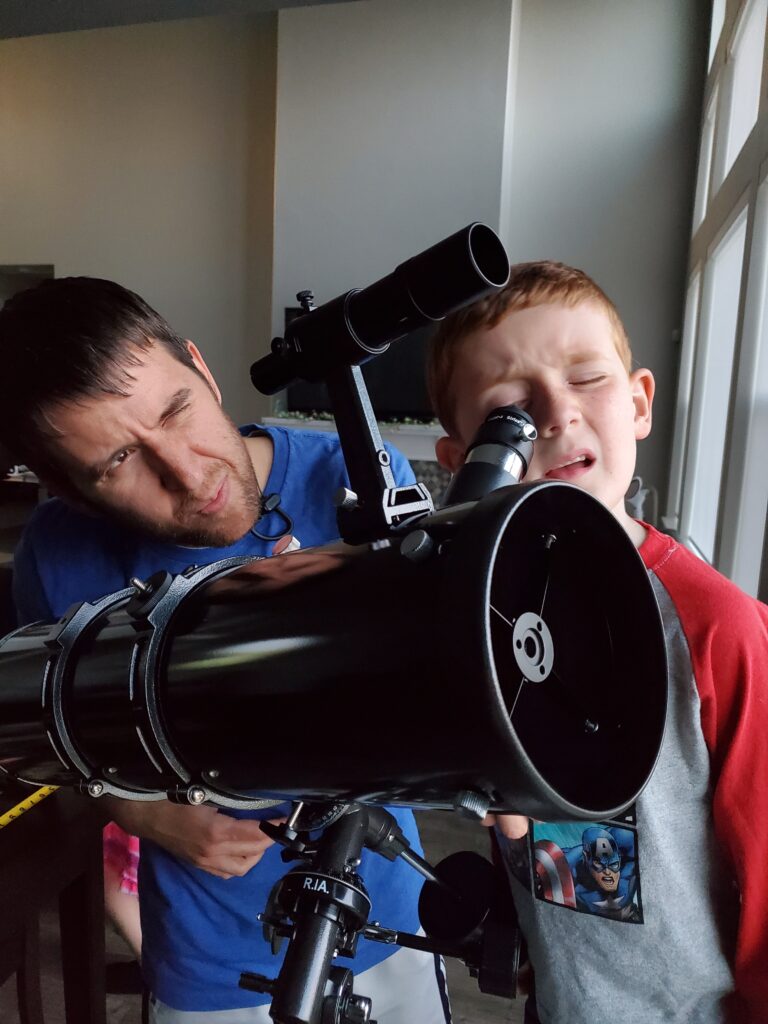 My first telescope