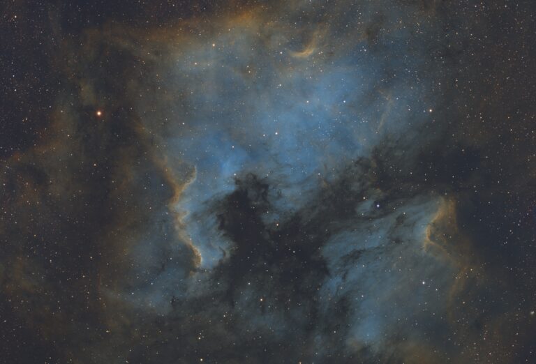 North America and Pelican Nebulae
